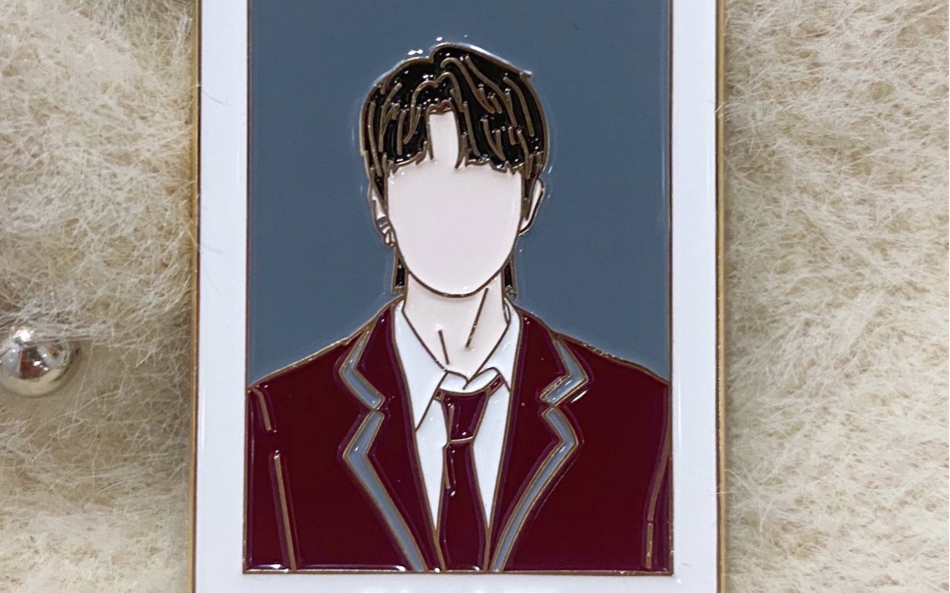 韩书俊金属徽章 女神降临黄寅烨