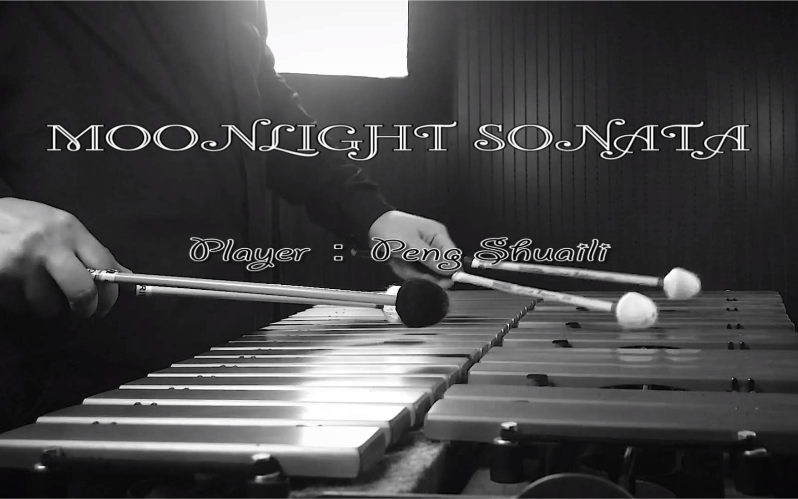 打击乐版本月光奏鸣曲第一乐章!颤音琴与马林巴