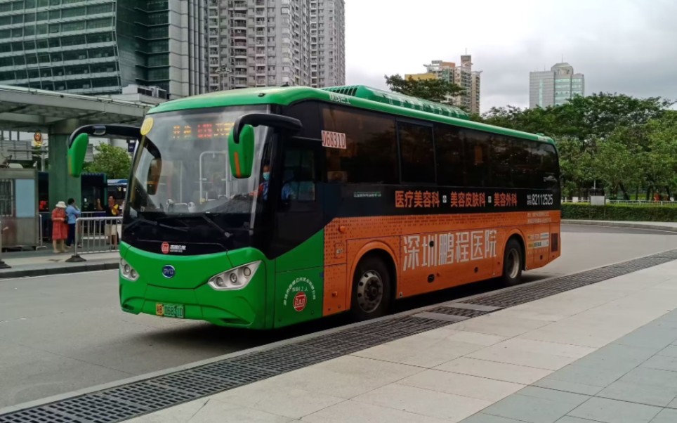 深圳市公交e13路(松岗马田公交总站—火车站)全程前座延时pov