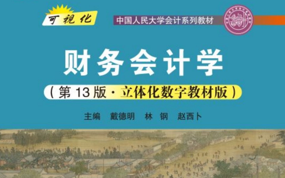 [图]中级财务会计 金融资产 交易性金融资产 其他权益工具投资 以公允价值计量且其变动计入其他综合收益（当期损益）的金融资产 坏账准备