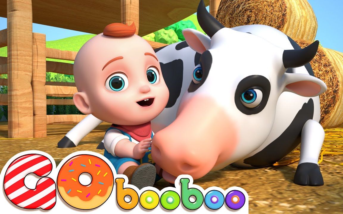 【GoBooBoo英文儿歌】Old MacDonald Had a Farm NEW! | 老麦克唐纳有一个农场 | Funny Kids Songs哔哩哔哩bilibili