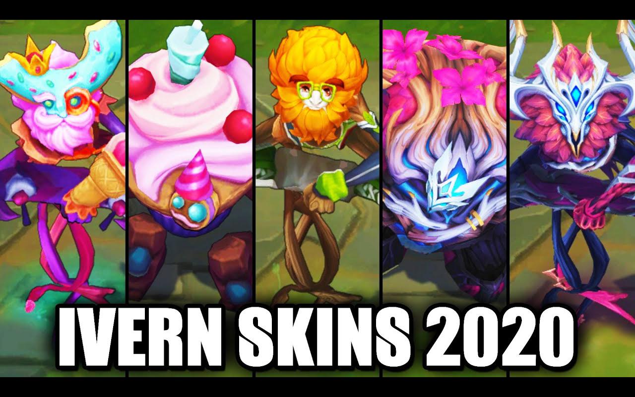 「皮肤预览厅」- 全皮肤 - 艾翁·翠神 - 英雄联盟