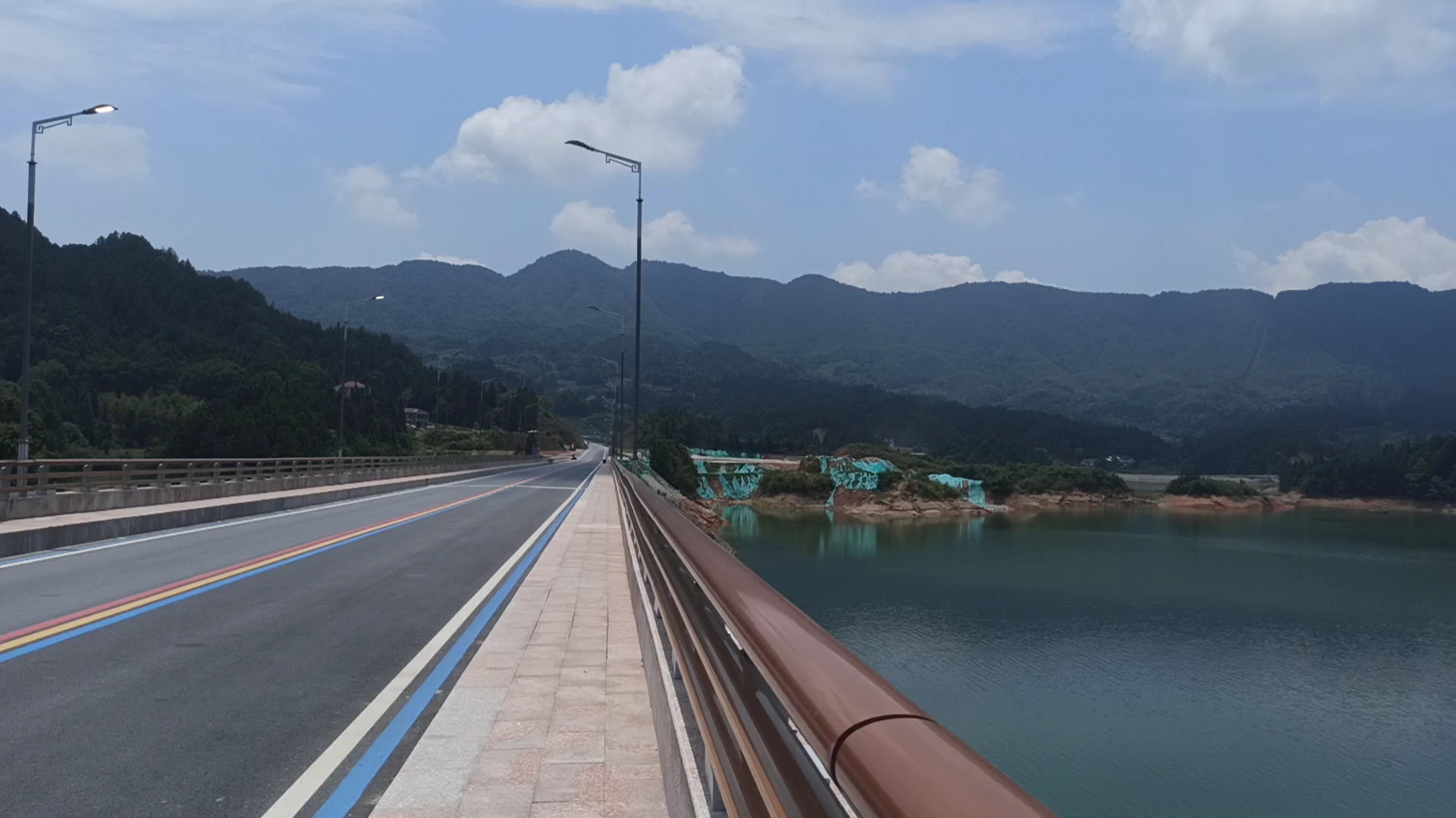 环鄱阳湖摩旅59,靖安县罗湾水库