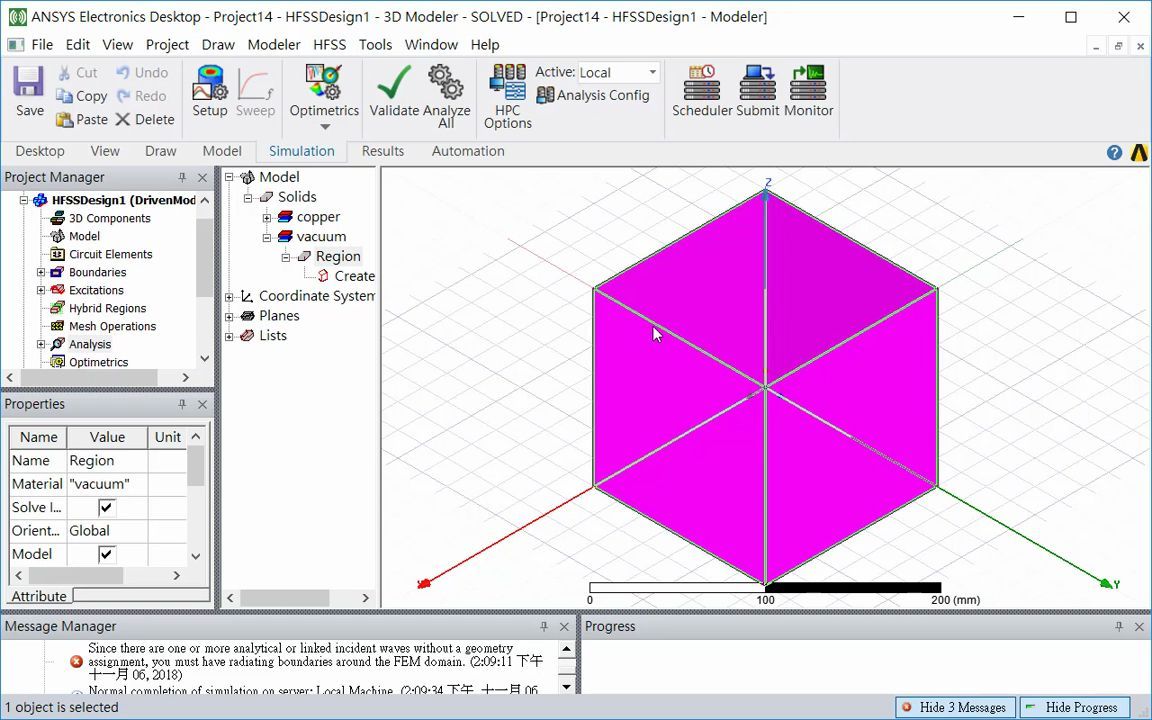 [图]024. How to Simulate Scattered Wave of Metal Sphere due to Incident EM Field