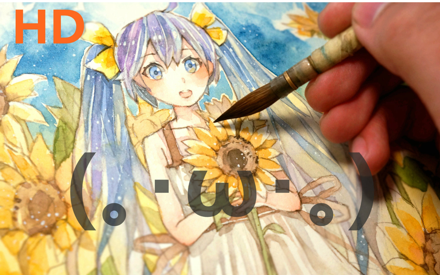 教你画萌妹子小熊绅士绘画视频第九十三期