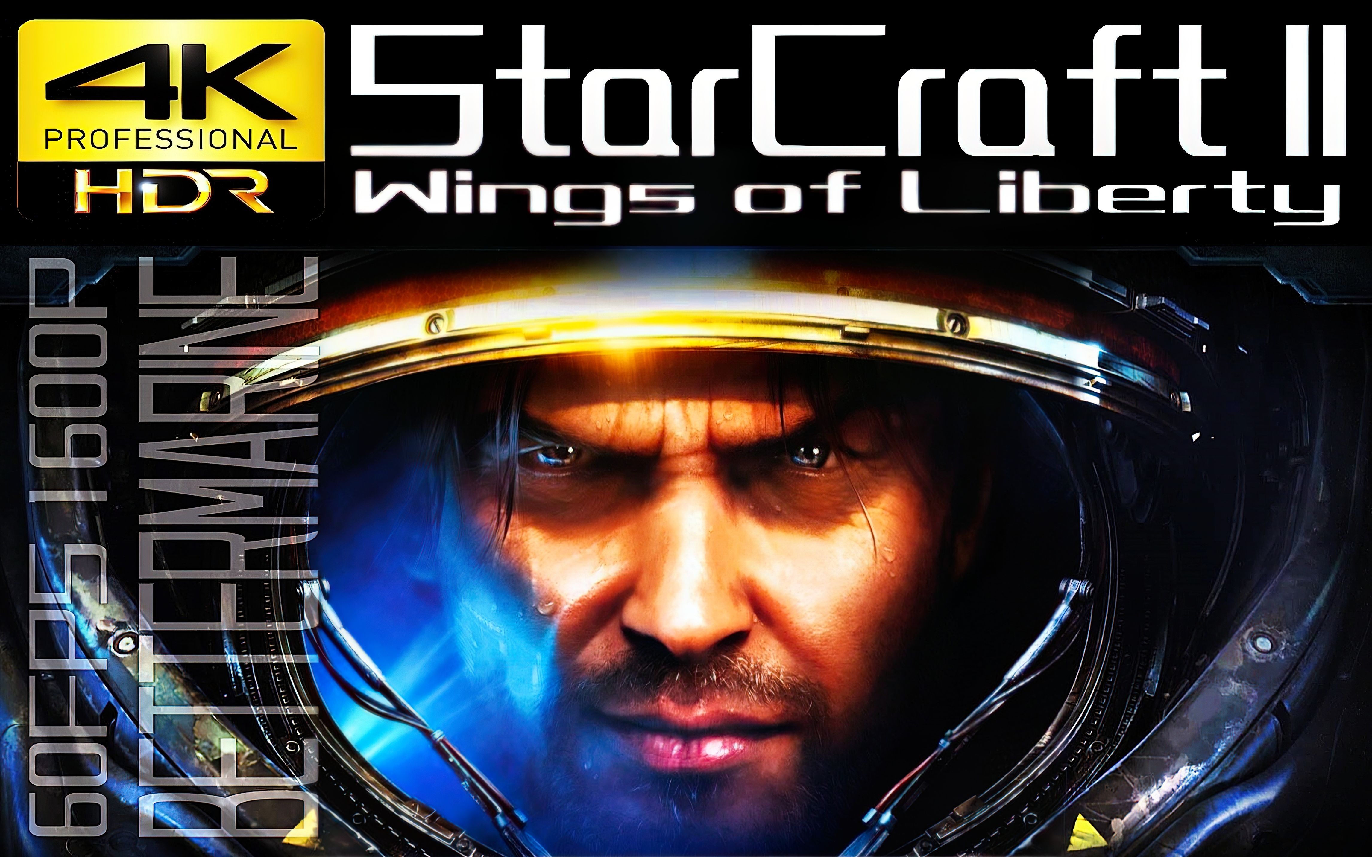 【4k60帧hdr1600p】星际争霸2自由之翼【starcraft ii:wings of