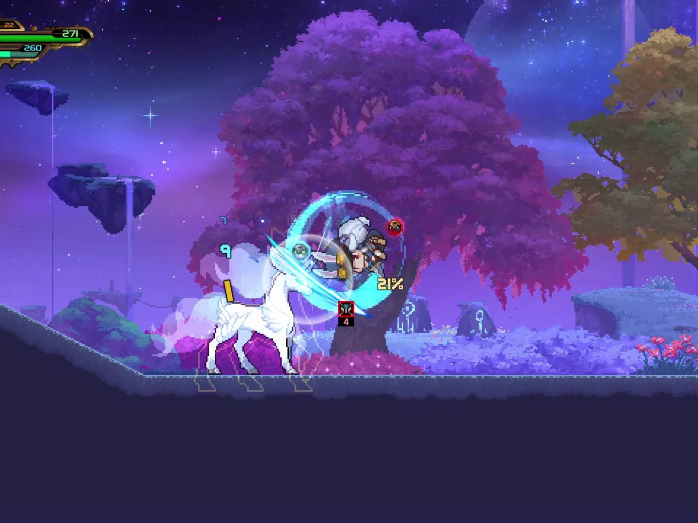 银河城新游《tevi》p21 花园 空中冲刺