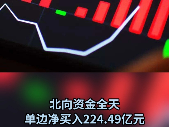 北向资金全天单边净买入224.49亿元 创陆港通开通以来新高哔哩哔哩bilibili