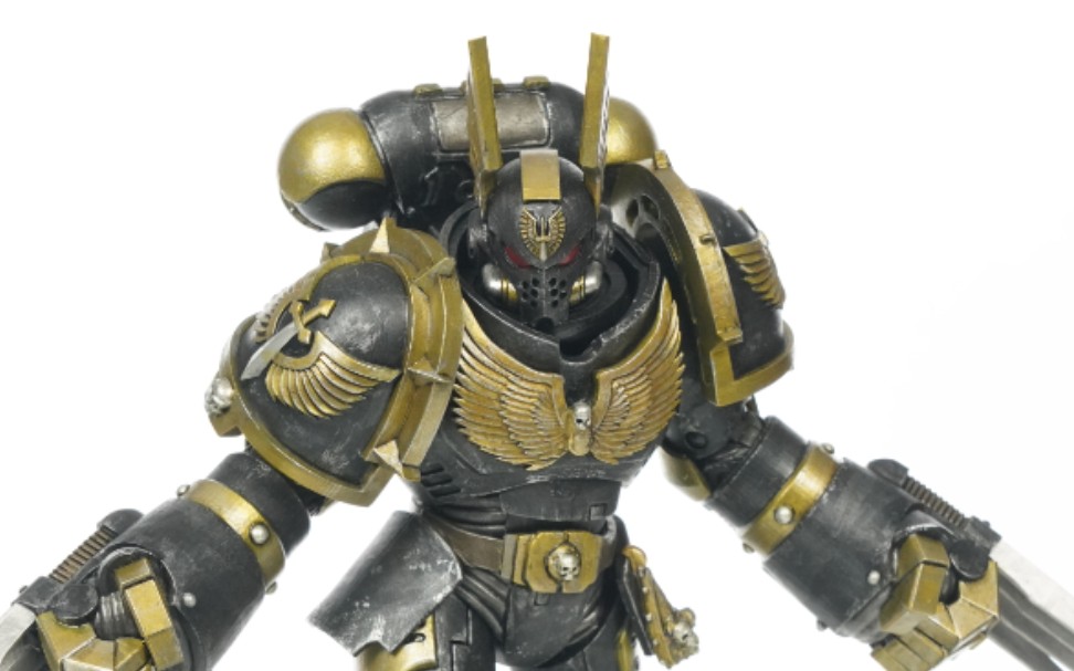 麦克法兰战锤40k系列原铸星际战士圣血天使地狱轰击者3d打印改件渣