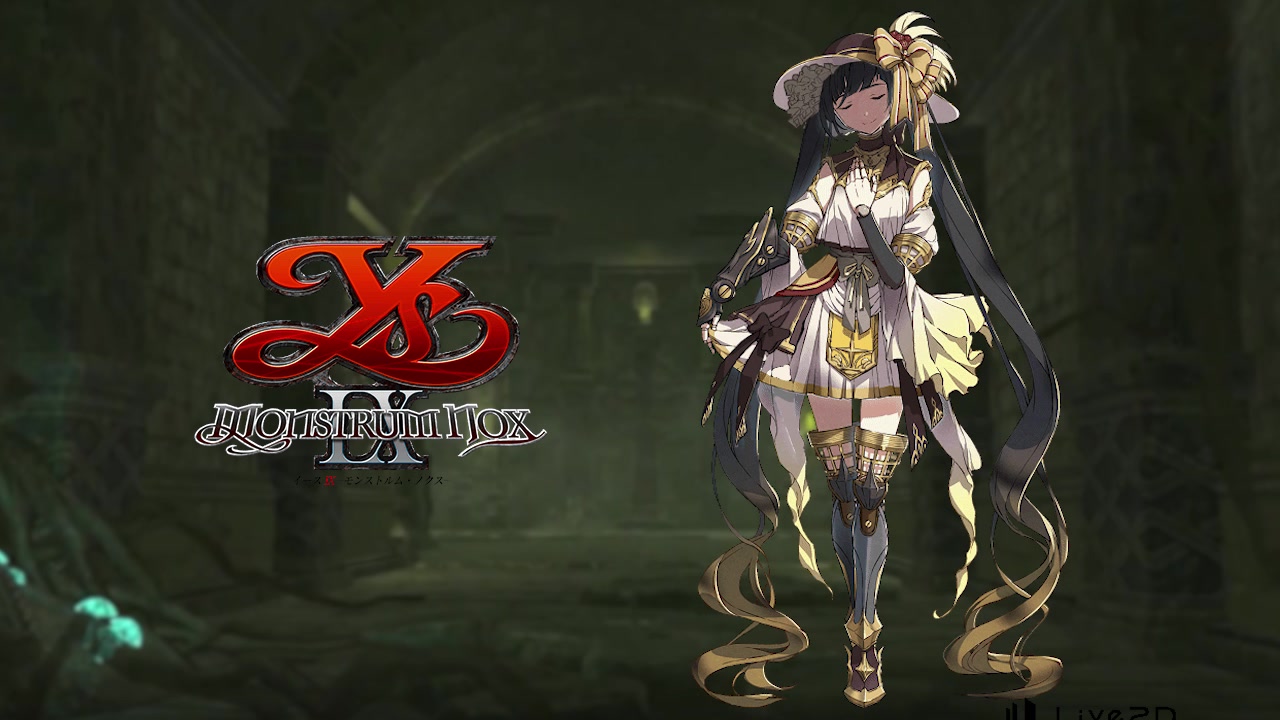 【伊苏9】自制live2d人偶