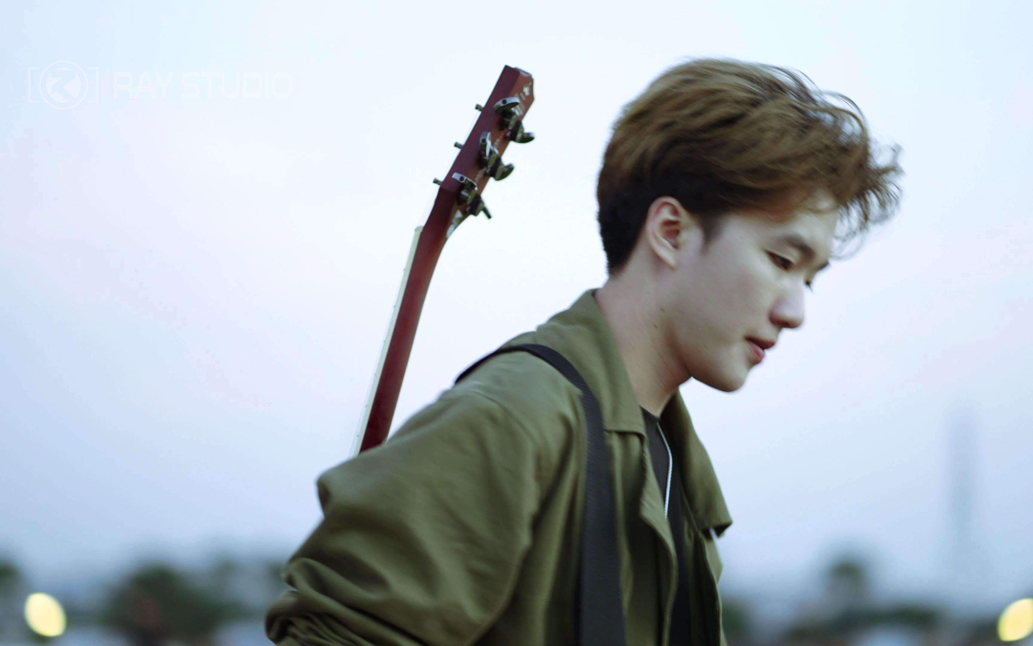 活动  潮人稻田a7s3高画质4kslog3文艺吉他民谣vlog帅气小哥哥文艺