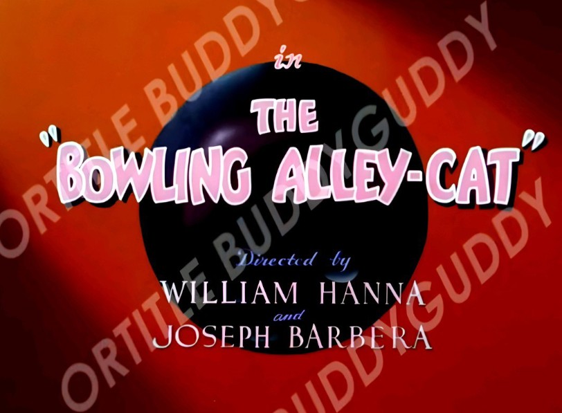 猫和老鼠保龄球馆里的猫 the bowling alley-cat.1942.复原版标题卡