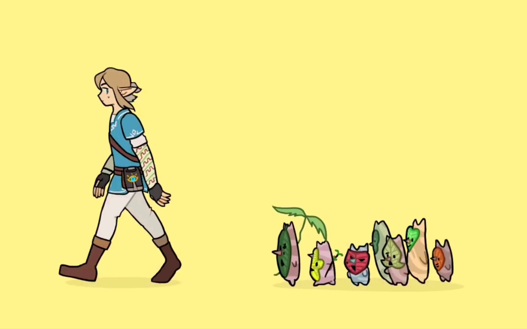 【搬运】饭制塞尔达小动画:呀哈哈koroks: a breath of the wild fan