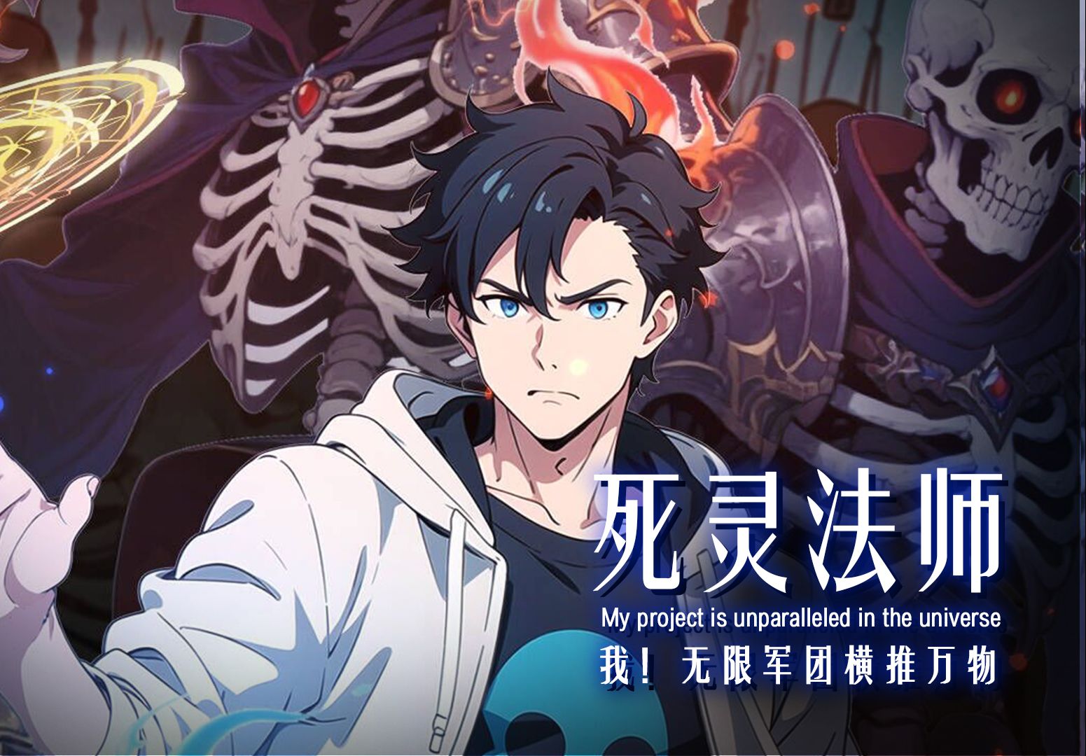 死灵法师：我！无限军团横推万物 动态漫 1集