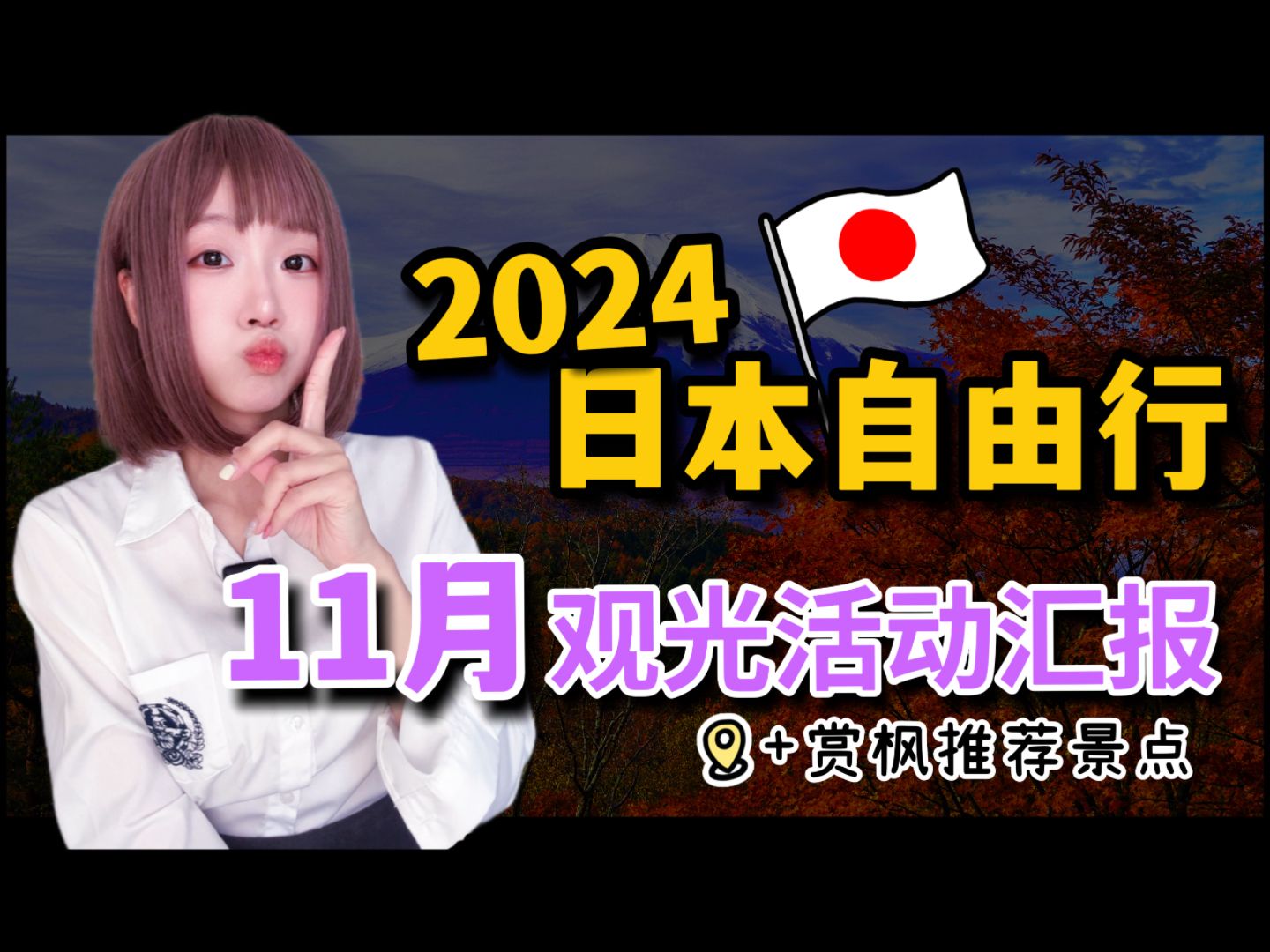 2024日本旅游东京自由行11月观光活动汇报 ▍明治神宫、新宿花园神社、东京灯光秀、哈利波特、上野公园、枫叶推荐景点 ▍Japan travel news哔哩哔哩...