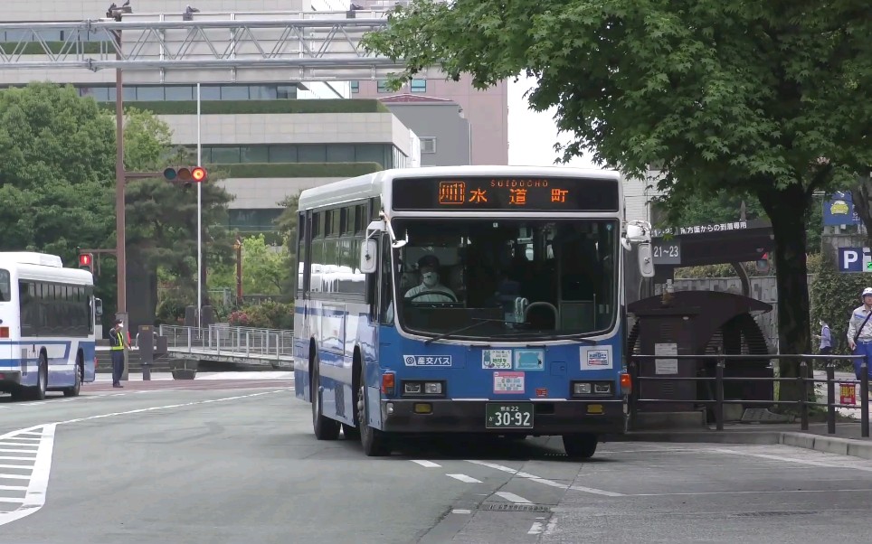 [图]［日本公交］バスの行列を眺める＠熊本交通センター