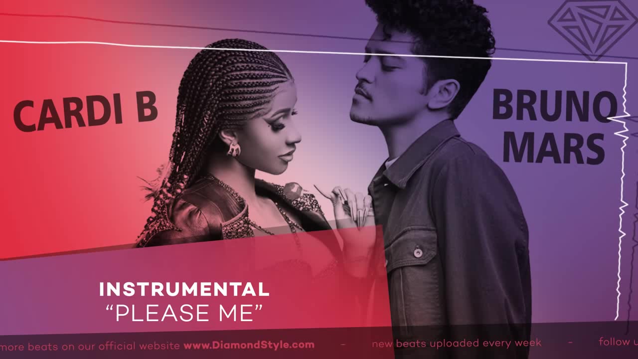 [图][伴奏搬运]Cardi B & Bruno Mars – Please Me (Instrumental/伴奏)