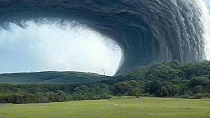 龙卷风#天有奇异#台风#变天了#大风#见者好运素材由 #ai绘画生成