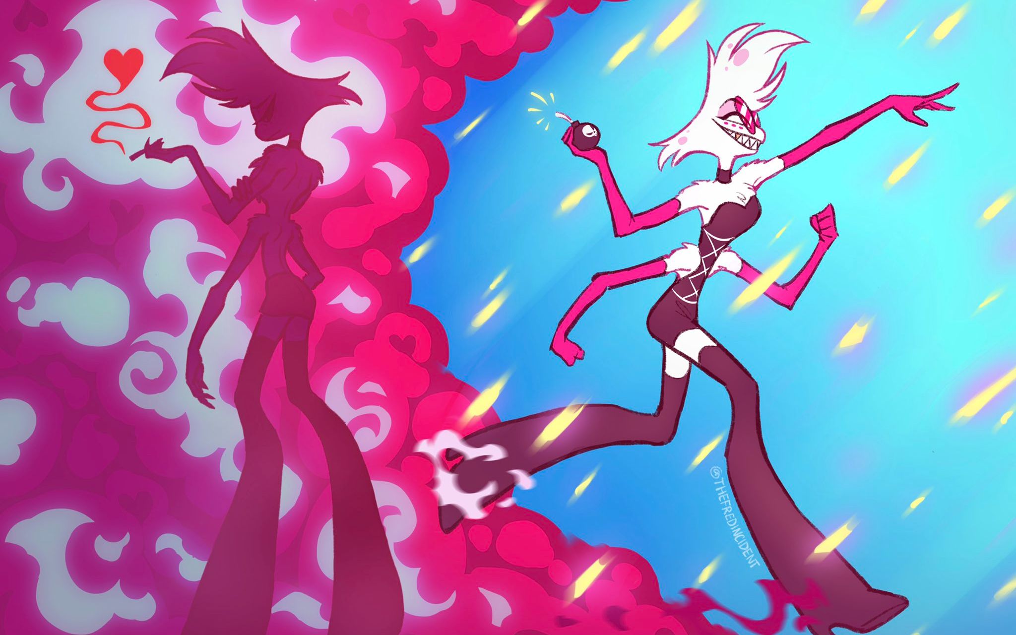 angel dust -1_哔哩哔哩 (゜-゜)つロ 干杯~-bilibili