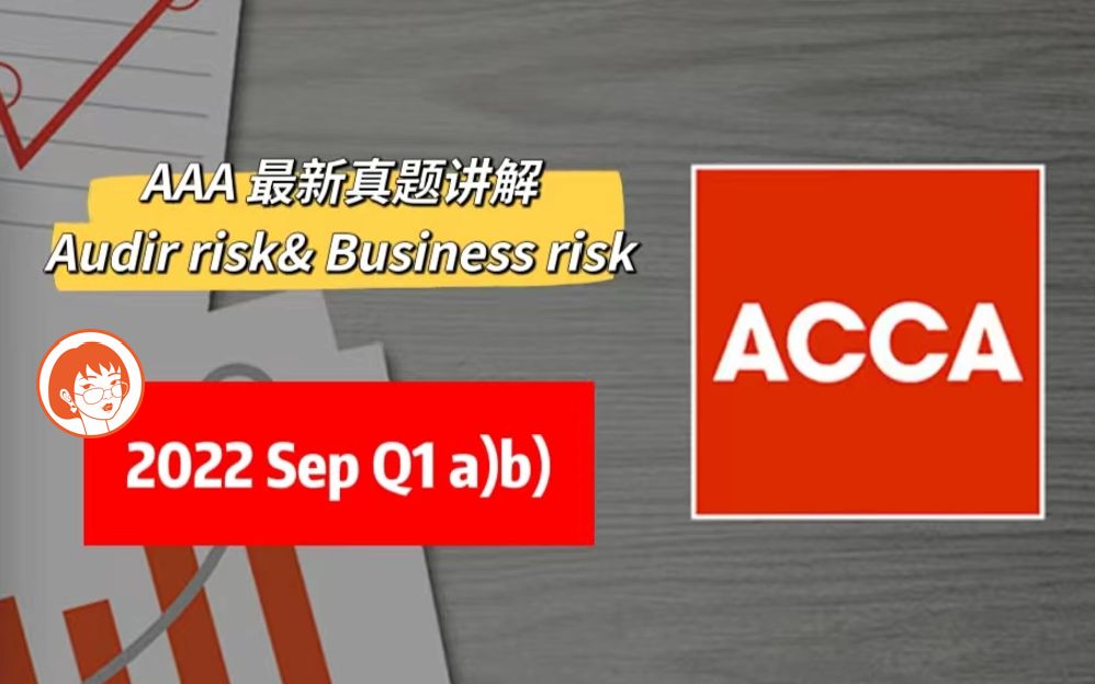 AAA真题讲解 2022 Sep Q1 a) b) RoMM & Business risk哔哩哔哩bilibili