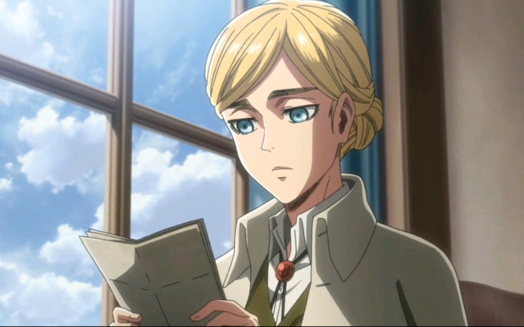 进击的巨人第三季尤弥尔写给希斯特莉亚的情书