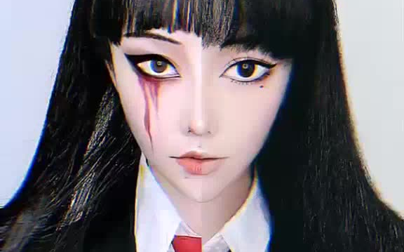 富江 第五人格 仿妆 富江仿妆 如果这两个富江让你挑一个你会选谁?