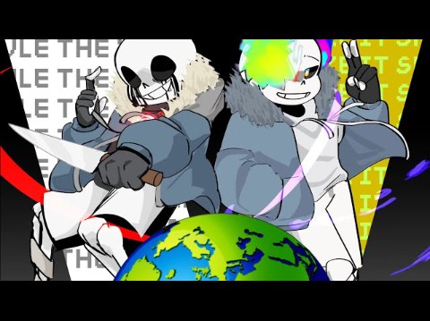 rule the world x shake it [ undertale au / sans aus ]