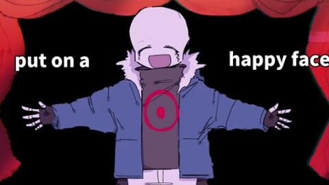 Undertale AU/Reprint】Happyface meme - BiliBili