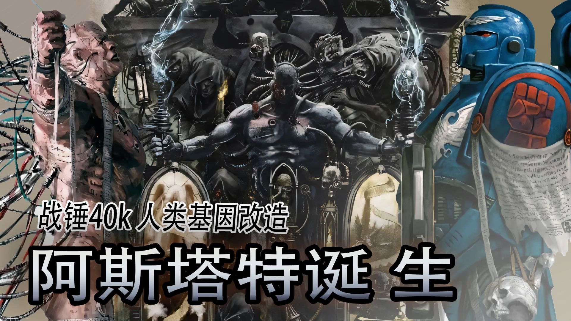 战锤40k 人类基因改造阿斯塔特诞生