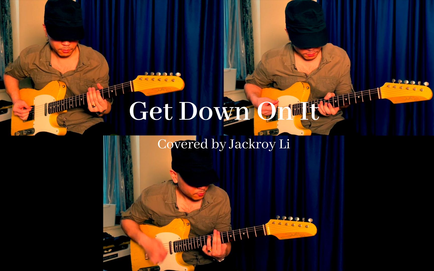 [图]Funk【電吉他】Kool & The Gang「Get Down On It」Covered by Jackroy Li