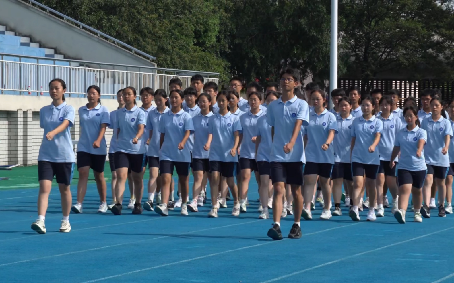 盛夏伴军训,长歌塑军魂|宁波中学、兴宁中学高一军训哔哩哔哩bilibili