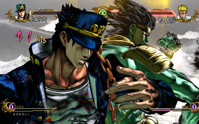 jojo全明星空条承太郎白金之星vs吉良吉影杀手皇后