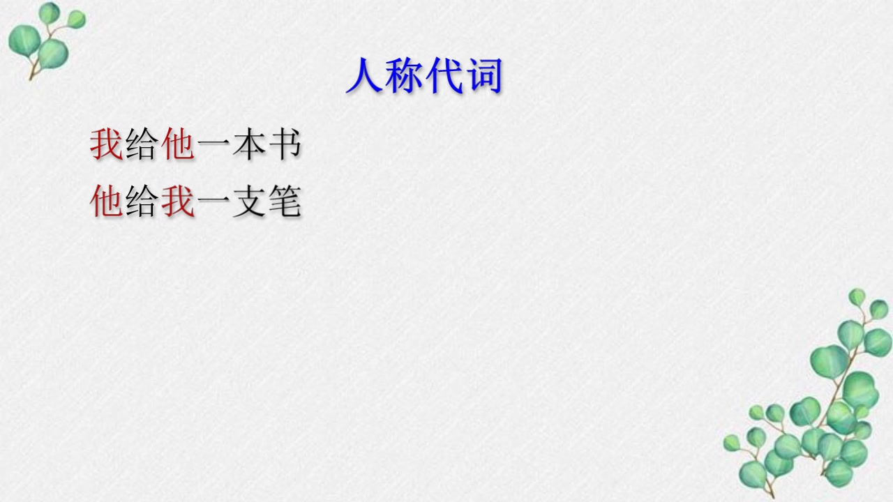 新概念英语语法:人称代词、物主代词的用法讲解,带你边玩边学!哔哩哔哩bilibili