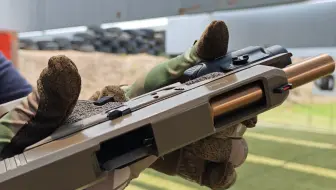 在泰国玩glock 41手枪 实弹射击 .45