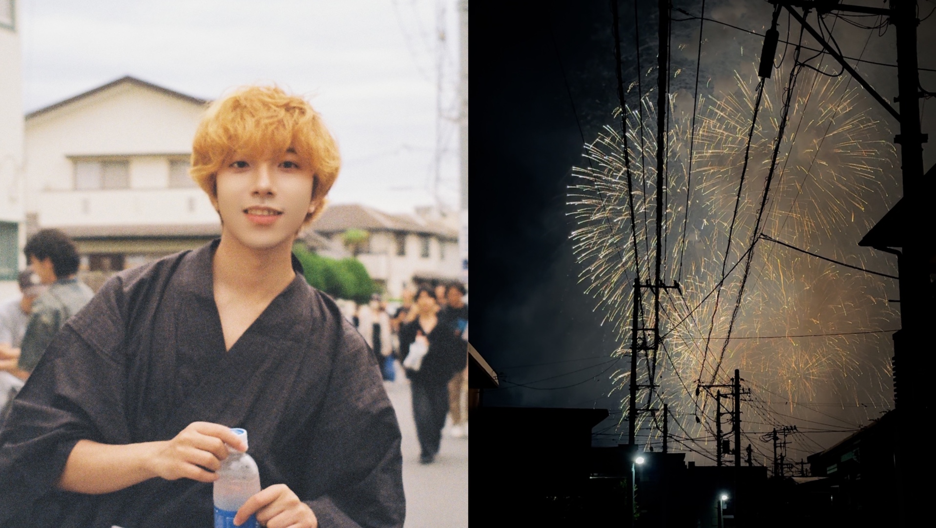 夏日 浴衣 花火大会