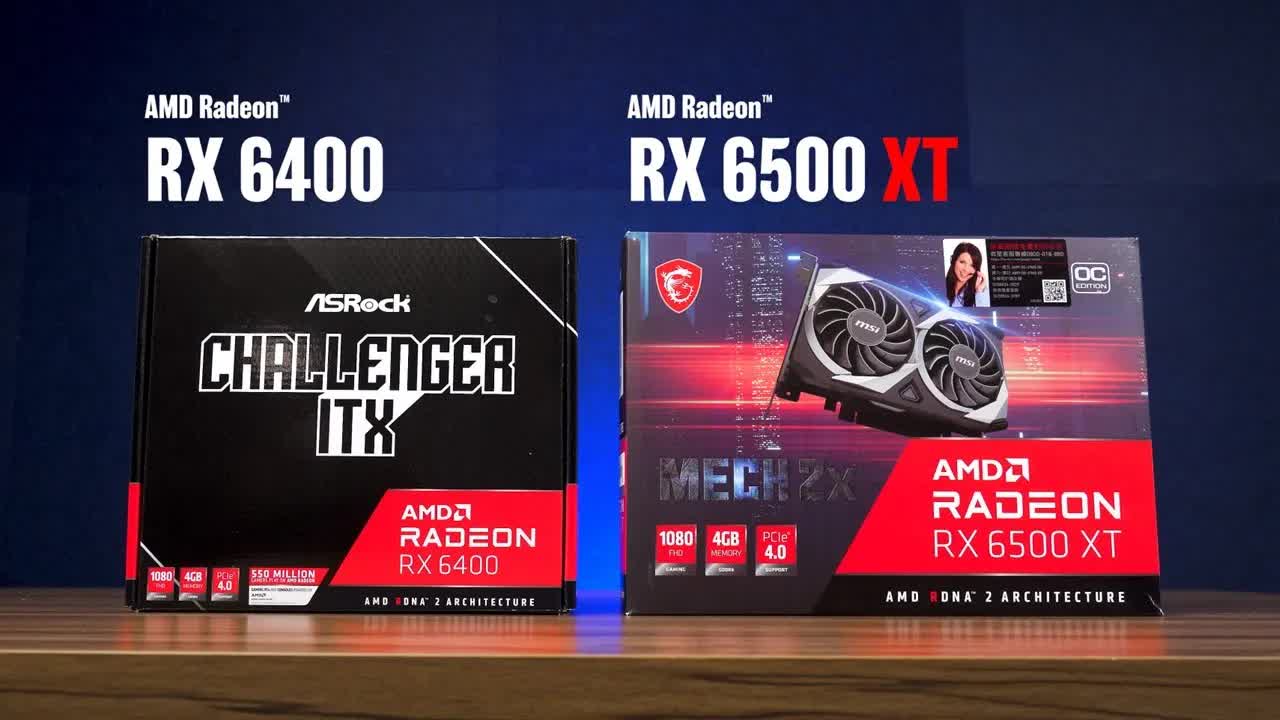 [图]【Huan】 Talk about the RX 6400/6500XT graphics card, AMD could have played a good