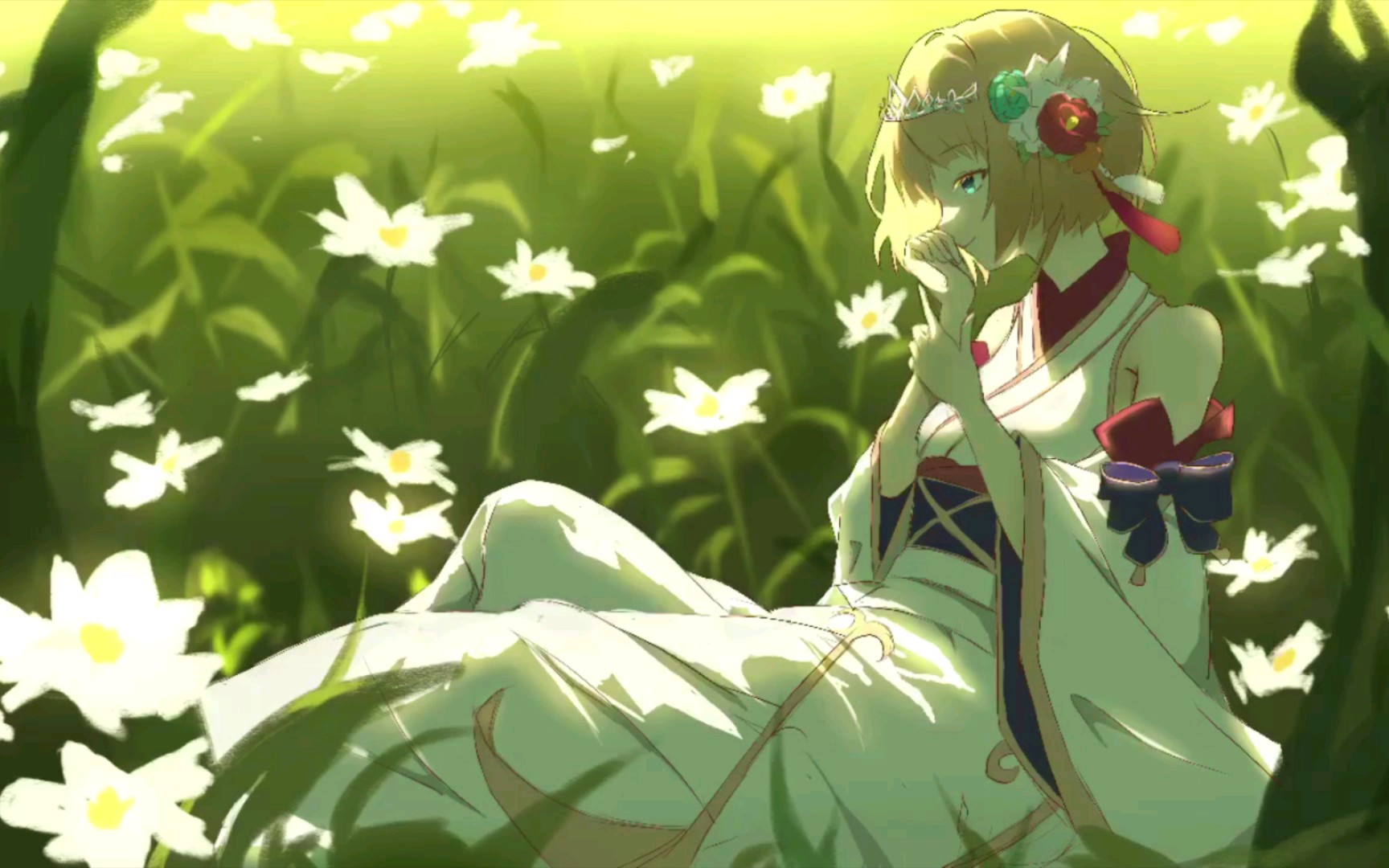 【影之诗同人】蒹葭苍苍,白露为霜