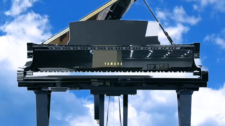 yamaha雅马哈c1x三角钢琴,长161厘米,宽149厘米,高101厘米,重290kg