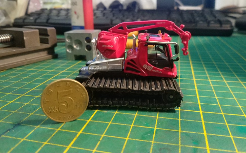 1:87 静改动Pistenbully600压雪车哔哩哔哩bilibili