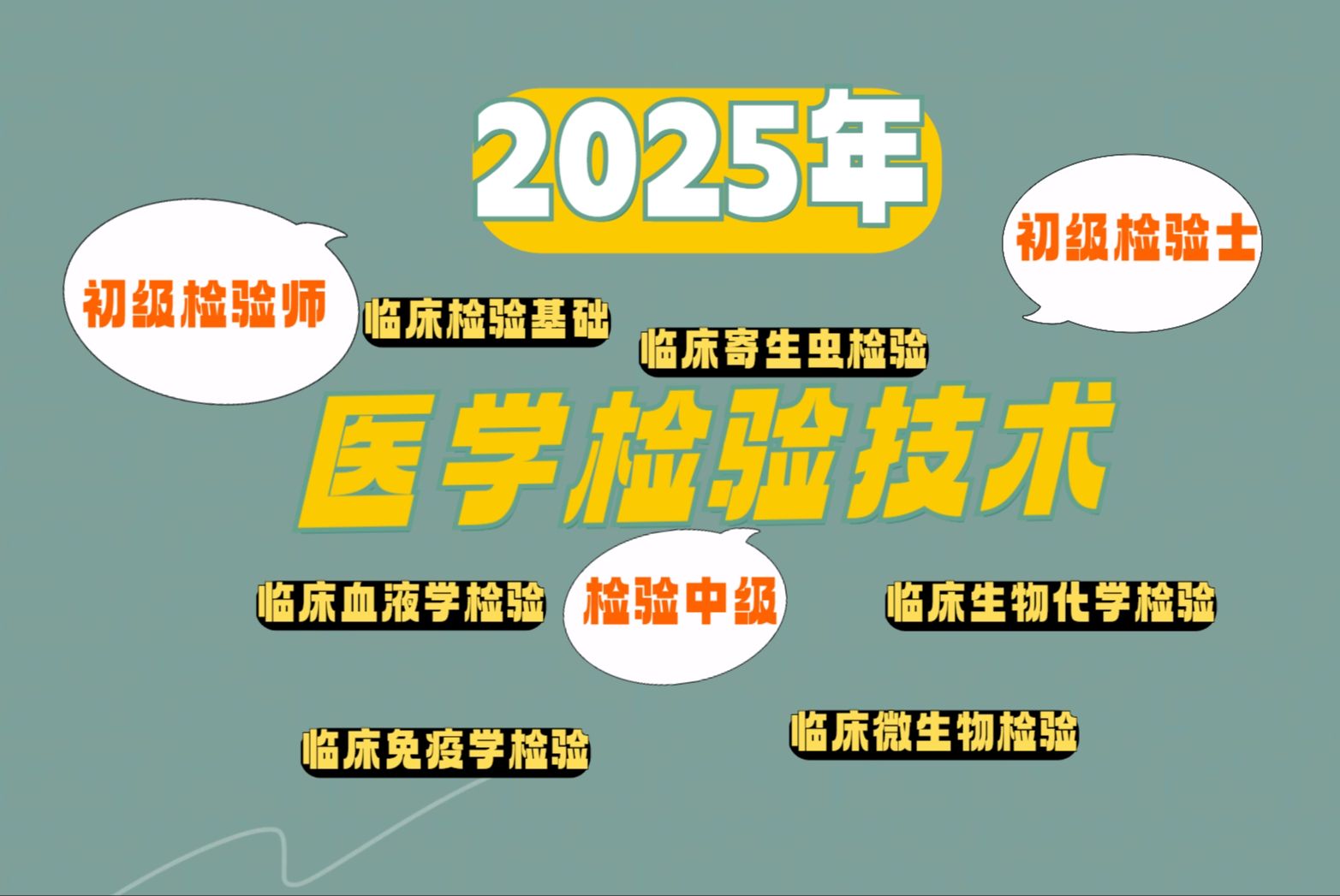 [图]2025医学检验技术重点归纳（初级检验师，初级检验士、检验中级）