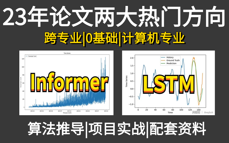 2023最火的两个模型:Informer+LSTM两大时间序列预测模型,论文精读+代码复现—人工智能|AI|机器学习\深度学习哔哩哔哩bilibili