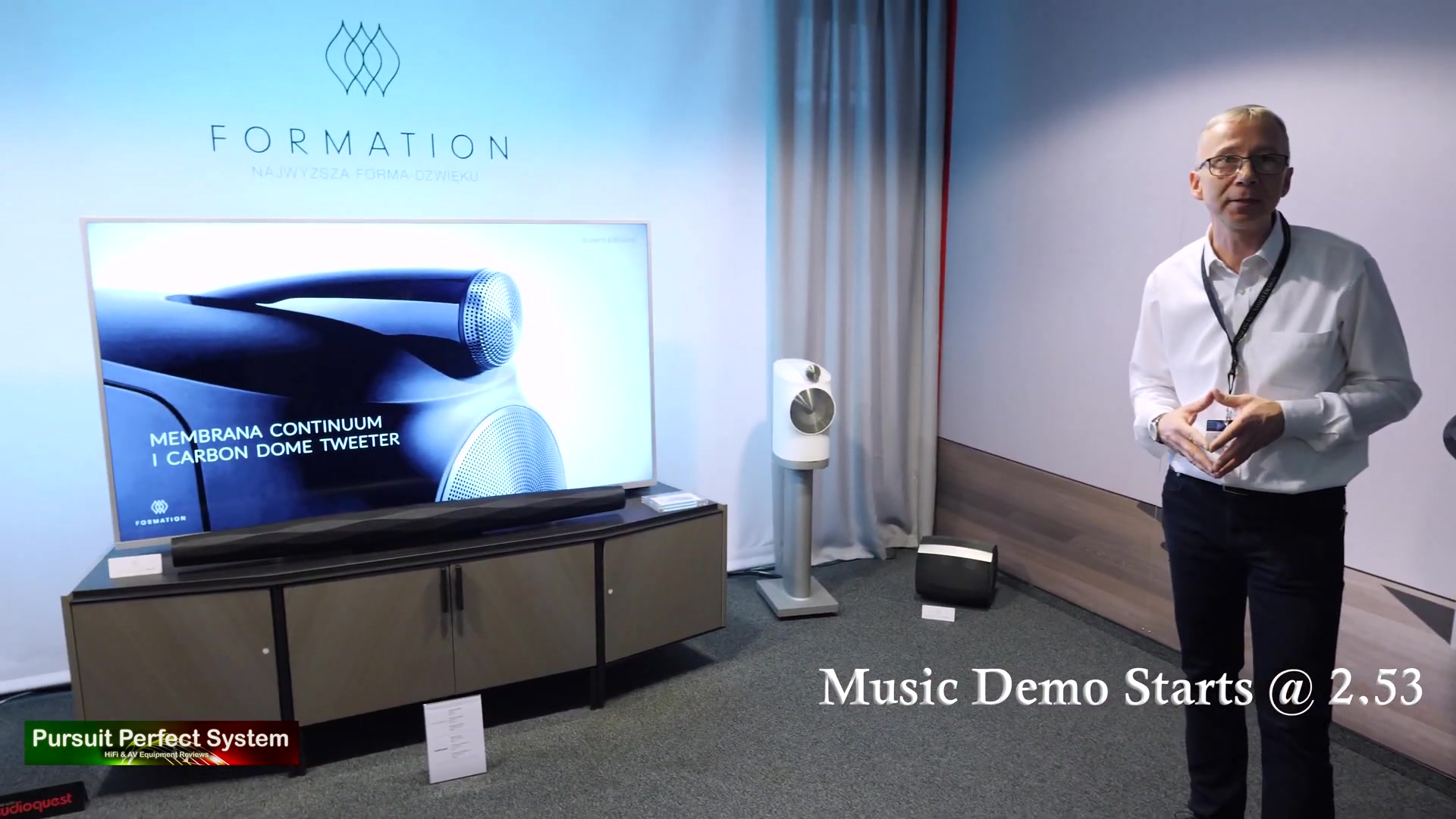 Bowers Wilkins Formation Duo Wireless HiFi Speakers Demo Warsaw Audio Video Sh哔哩哔哩bilibili