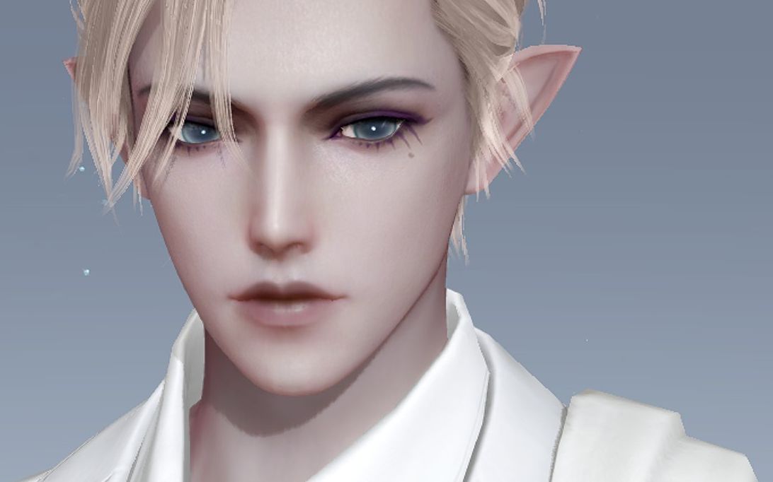 天谕成男 优雅暗系少爵捏脸