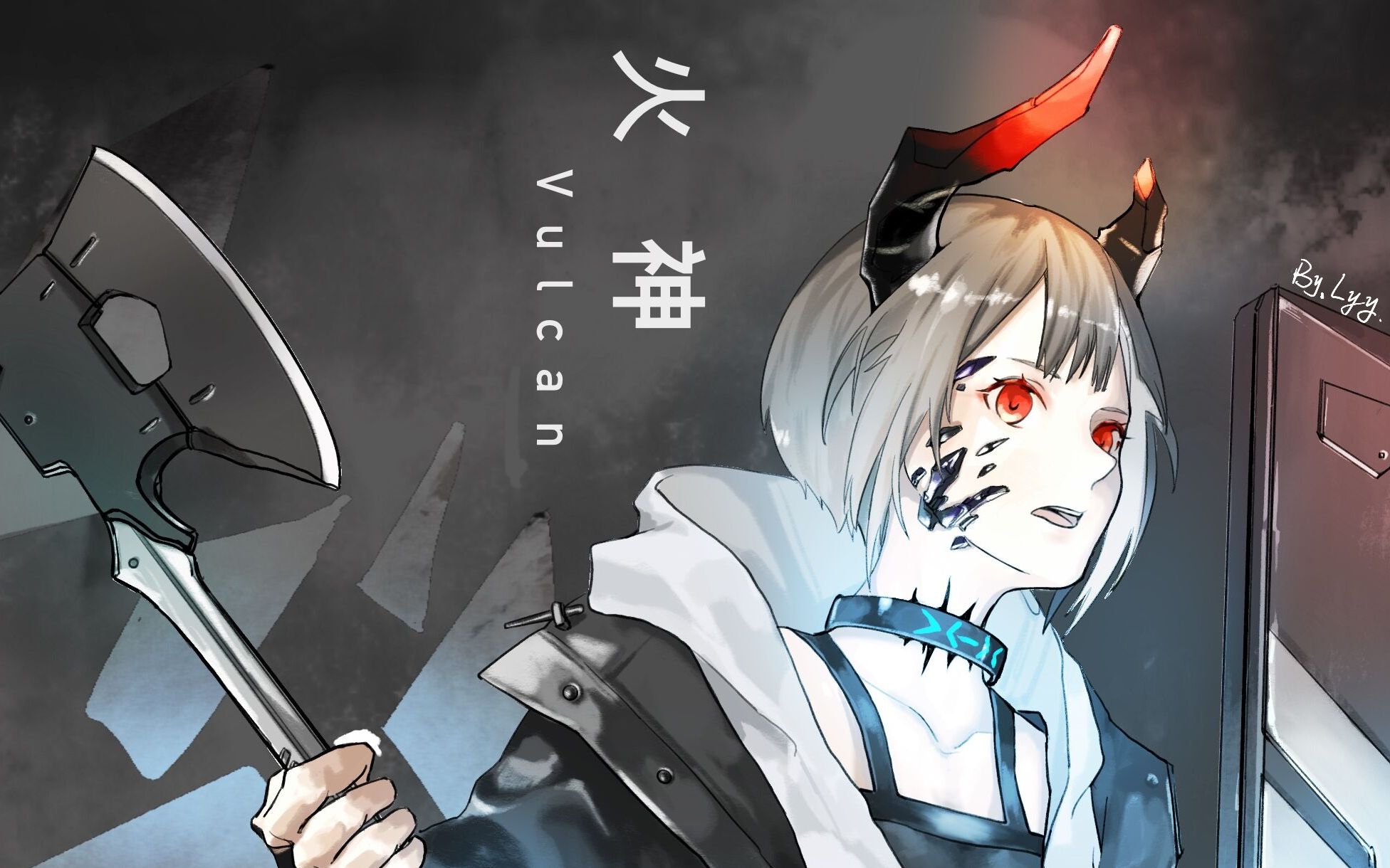 【明日方舟-procreate】听说看过这个视频就能出火神?