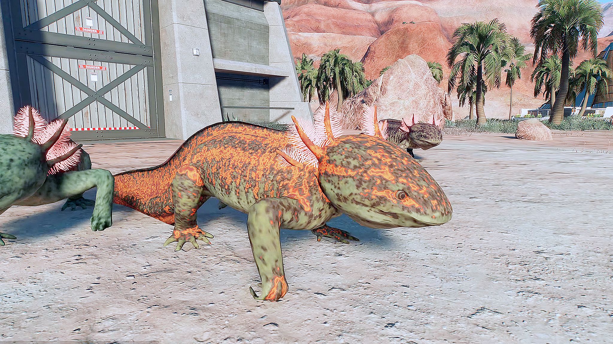 霸王蝾螈(科尔鳄螈),中新世顶级掠食者 ~ 侏罗纪世界进化