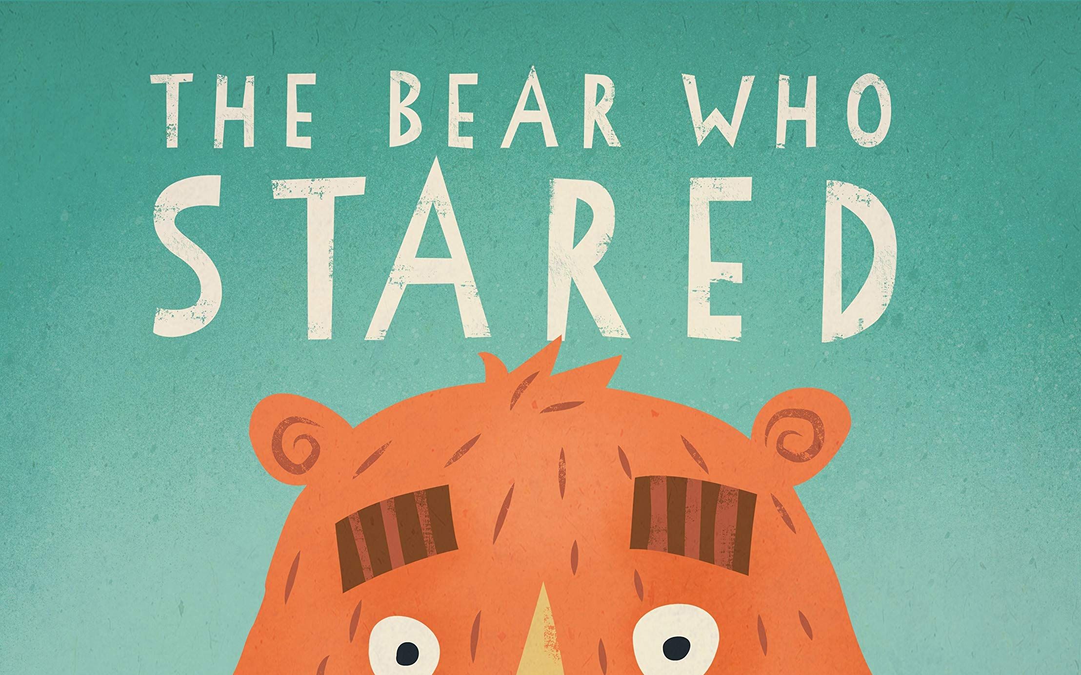 【英语】《总盯着看的熊 The Bear Who Stared》儿童英语绘本故事哔哩哔哩bilibili