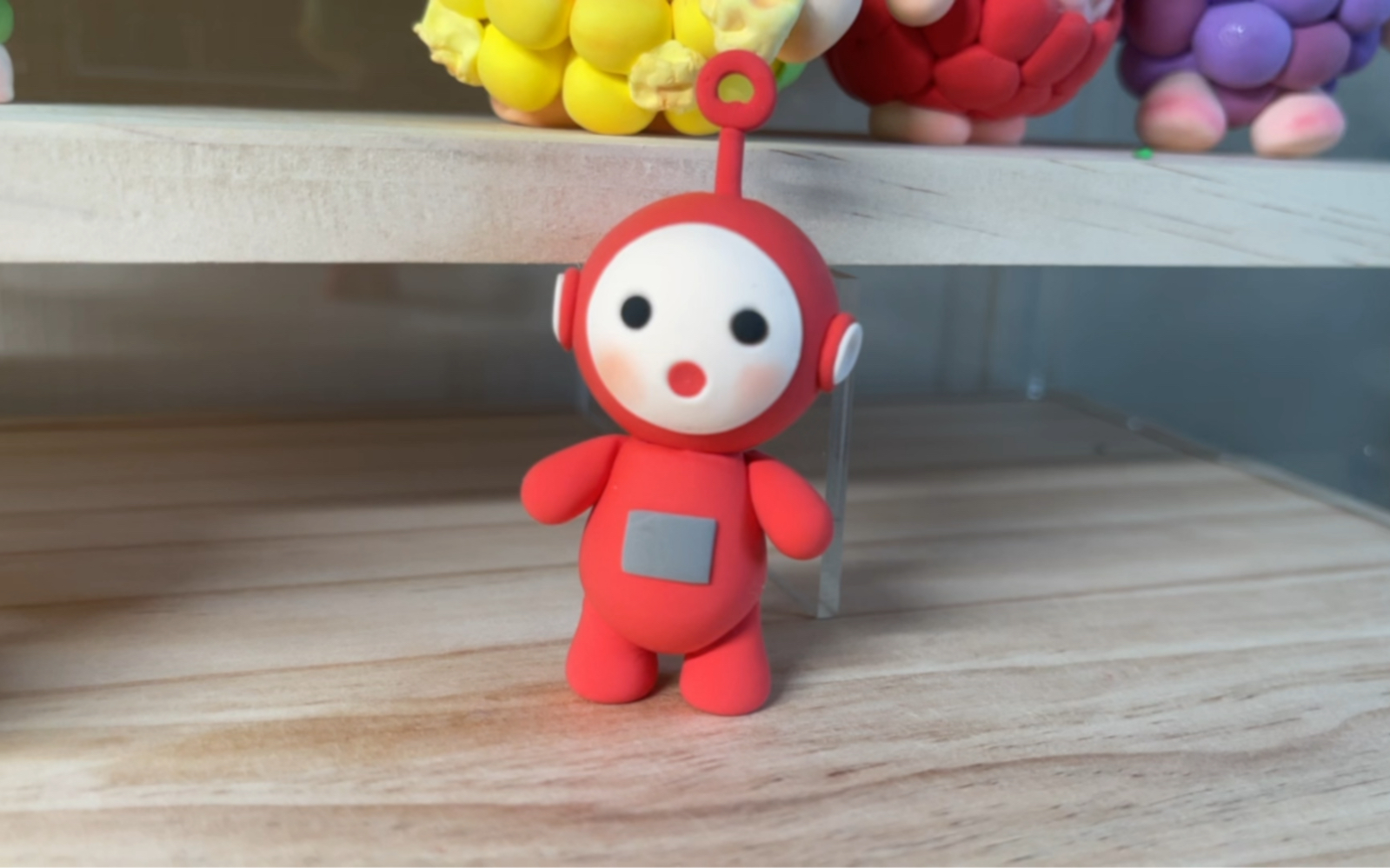 超轻粘土q版天线宝宝,小小小可爱小啵来了