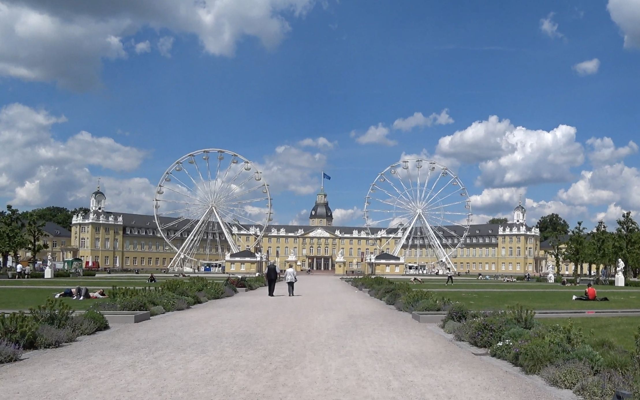 【德国留学日记5】卡尔斯鲁厄王宫