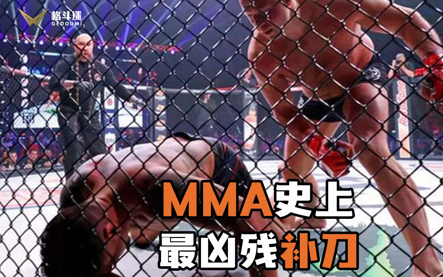 MMA史上最凶狠补刀场面,他们还在世吗?哔哩哔哩bilibili