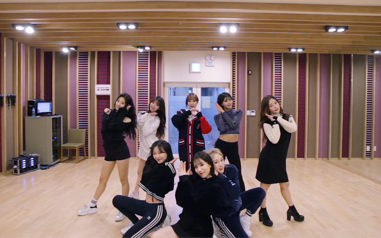 萌梨小可爱lovelyz - twinkle练习室